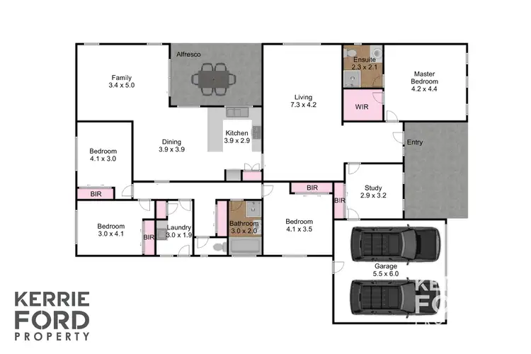 Floorplan of Homely house listing, 20 Huntingfield Close, Traralgon VIC 3844