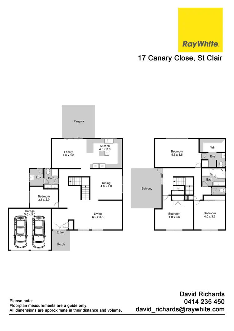 Floorplan of Homely house listing, 17 Canary Close, St Clair NSW 2759