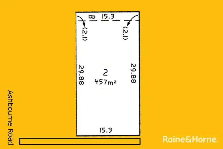 Floorplan of Homely land listing, LOT 2, 11A Ashbourne Road, Strathalbyn SA 5255