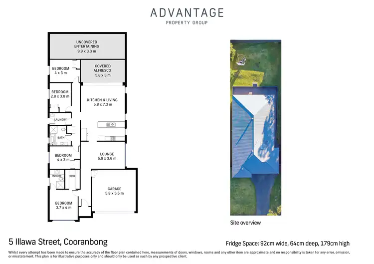 Floorplan of Homely house listing, 5 Illawa Street, Cooranbong NSW 2265