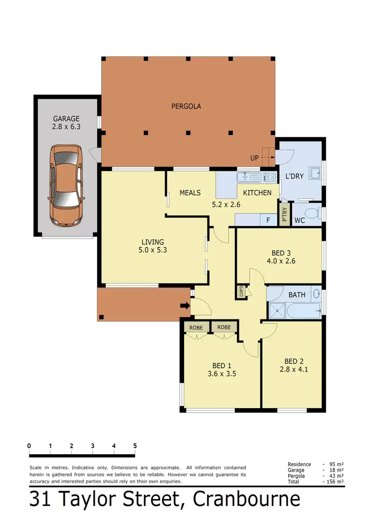 Floorplan of Homely house listing, 31 Taylor Street, Cranbourne VIC 3977