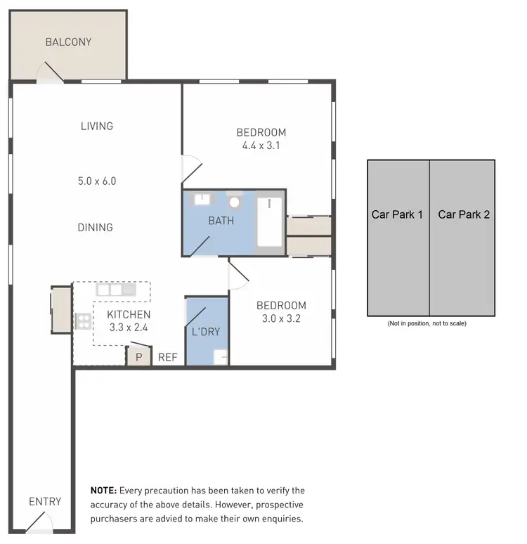 Floorplan of Homely apartment listing, 216/5 Ordnance Reserve, Maribyrnong VIC 3032