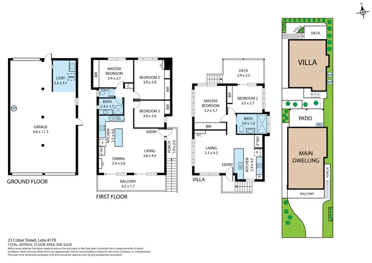 Floorplan of Homely house listing, 23 Cobar Street, Lota QLD 4179