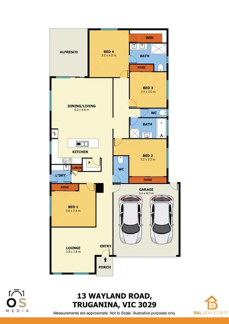 Floorplan of Homely house listing, 13 Wayland Road, Truganina VIC 3029