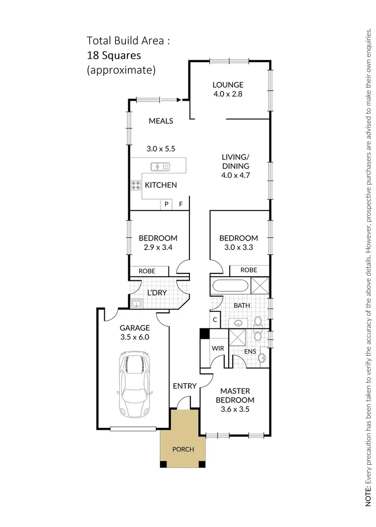 Floorplan of Homely house listing, 15 Felicity Drive, Tarneit VIC 3029