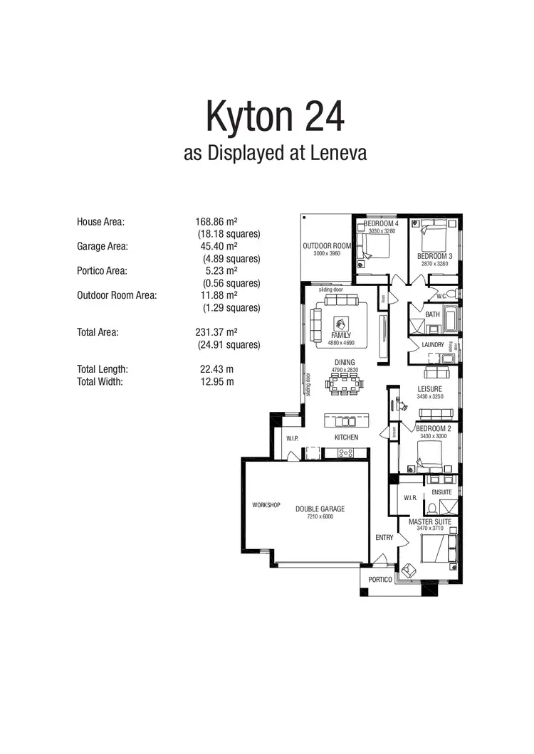 Floorplan of Homely house listing, 142 Streets Road, Leneva VIC 3691