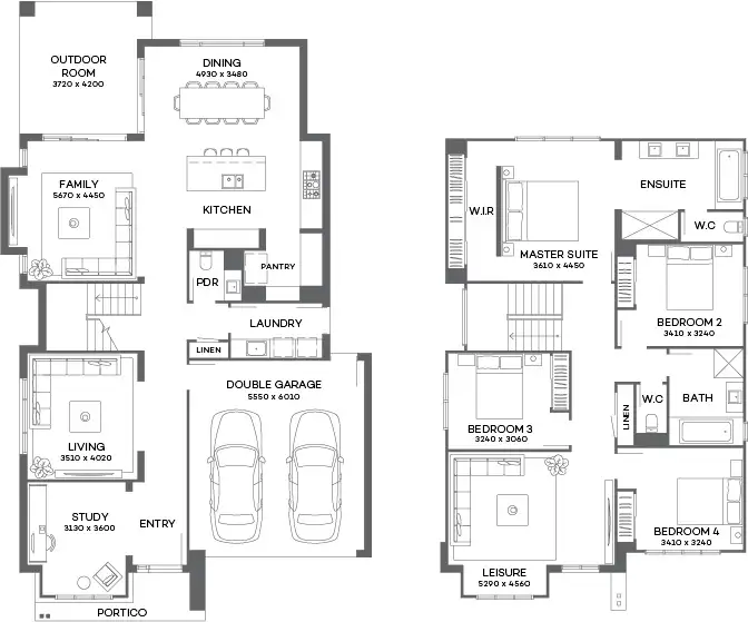 Floorplan of Homely house listing, 3 Olive Avenue, Greenbank QLD 4124