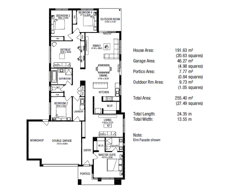 Floorplan of Homely house listing, 17 Frontier Circuit, Tarneit VIC 3029
