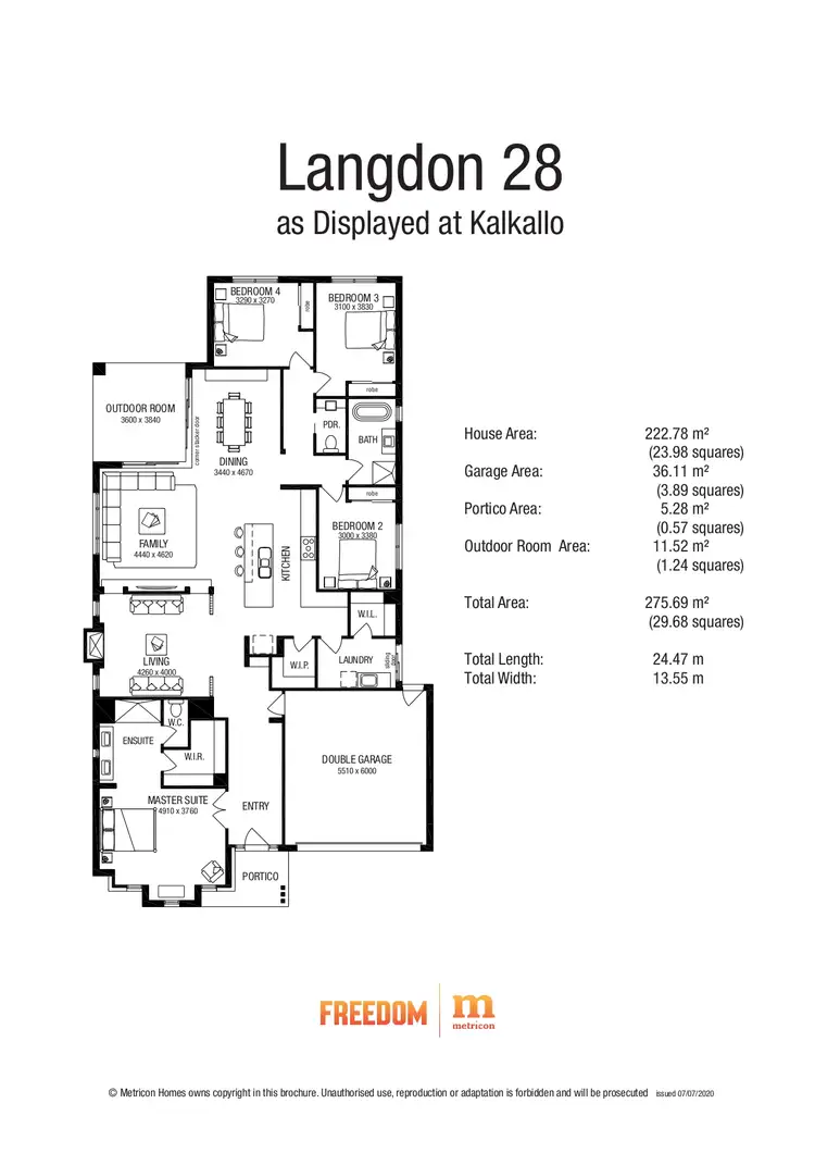 Floorplan of Homely house listing, 24 Design Way, Kalkallo VIC 3064