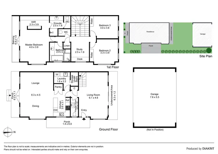 Floorplan of Homely house listing, 1 Nayook Lane, Maribyrnong VIC 3032
