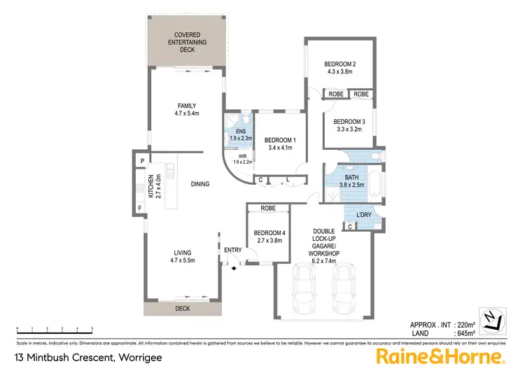 Floorplan of Homely house listing, 13 Mintbush Crescent, Worrigee NSW 2540