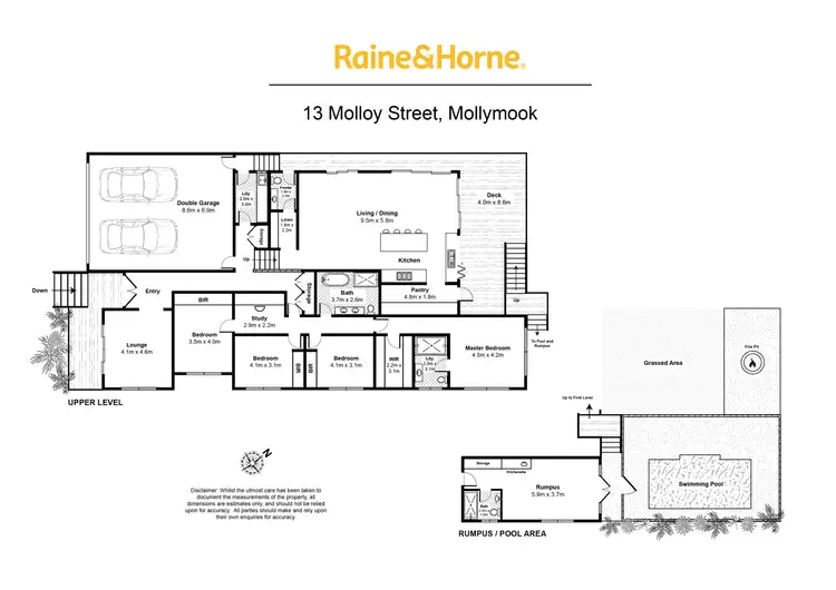 Floorplan of Homely house listing, 13 Molloy Street, Mollymook NSW 2539