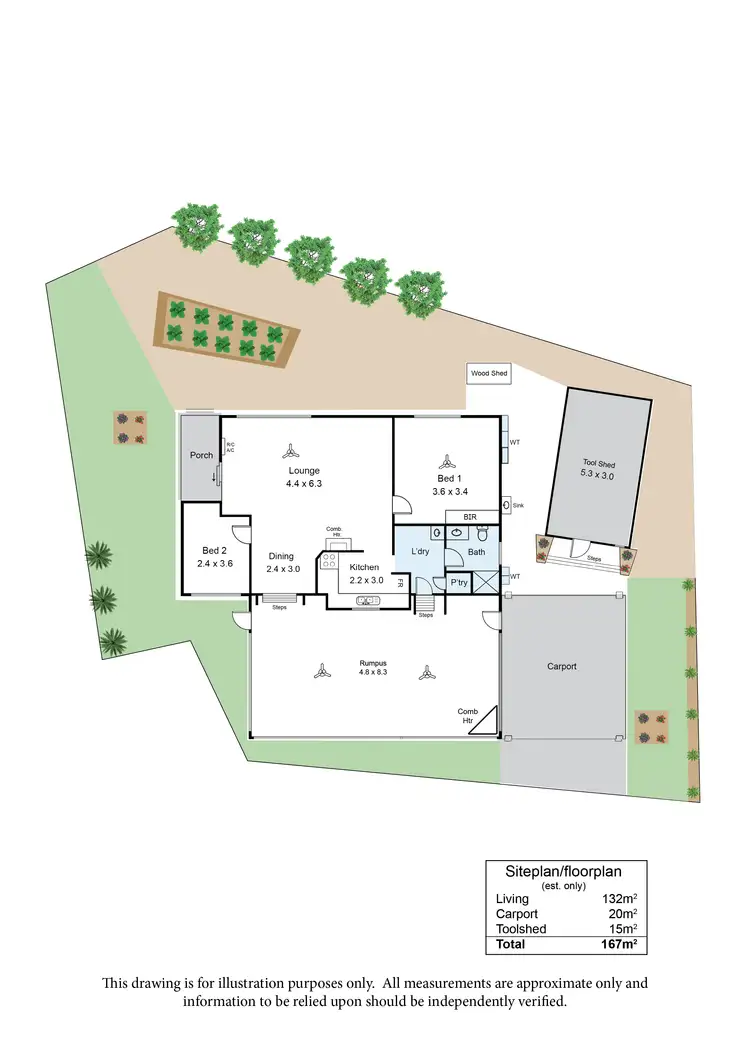 Floorplan of Homely house listing, R12/4 Madsen Street, Hindmarsh Island SA 5214