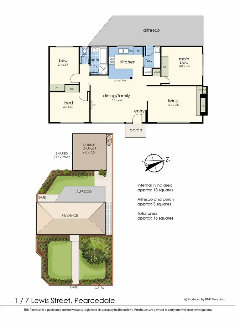 Floorplan of Homely house listing, 1/7 Lewis Street, Pearcedale VIC 3912