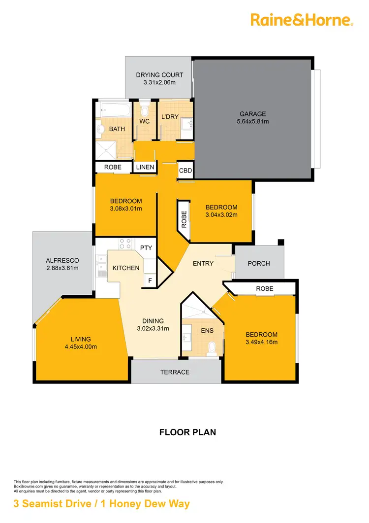 Floorplan of Homely house listing, 3 Seamist Drive, Nerang QLD 4211