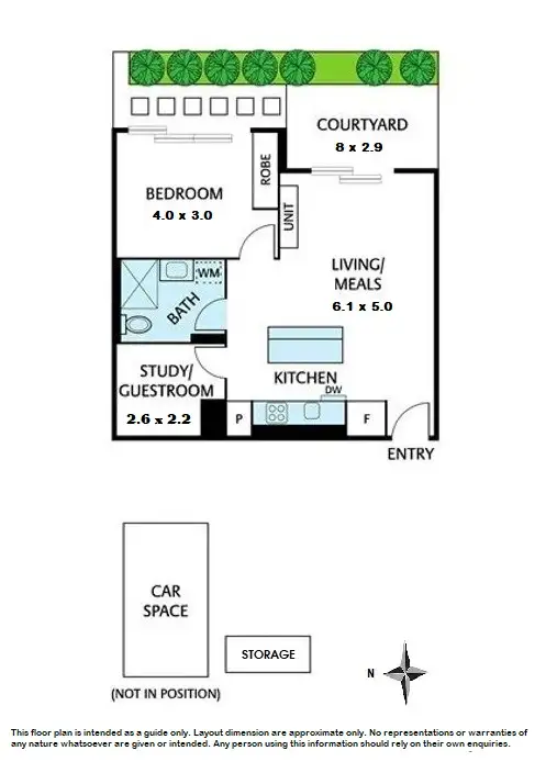 Floorplan of Homely apartment listing, G09/17 Riversdale Road, Hawthorn VIC 3122