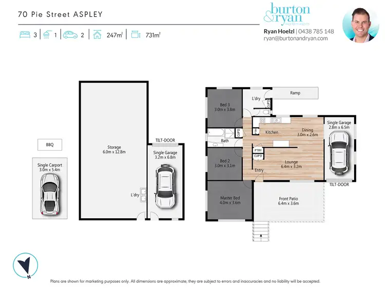 Floorplan of Homely house listing, 70 Pie Street, Aspley QLD 4034