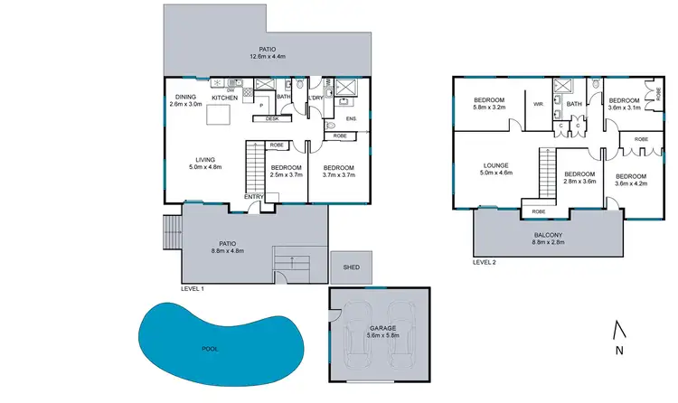 Floorplan of Homely house listing, 28 Ardisia Street, Arana Hills QLD 4054