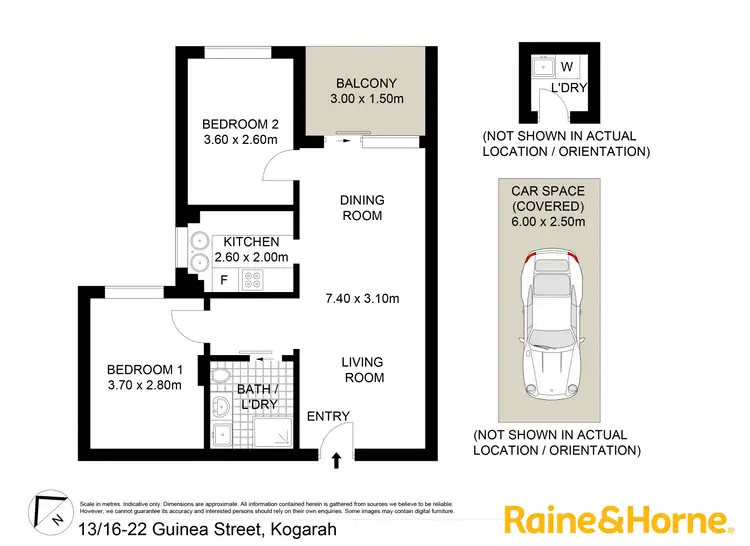 Floorplan of Homely unit listing, 13/16-22 Guinea Street, Kogarah NSW 2217