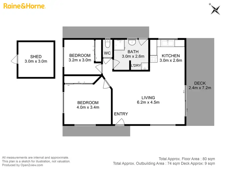 Floorplan of Homely house listing, 1 Kookaburra Street, Primrose Sands TAS 7173