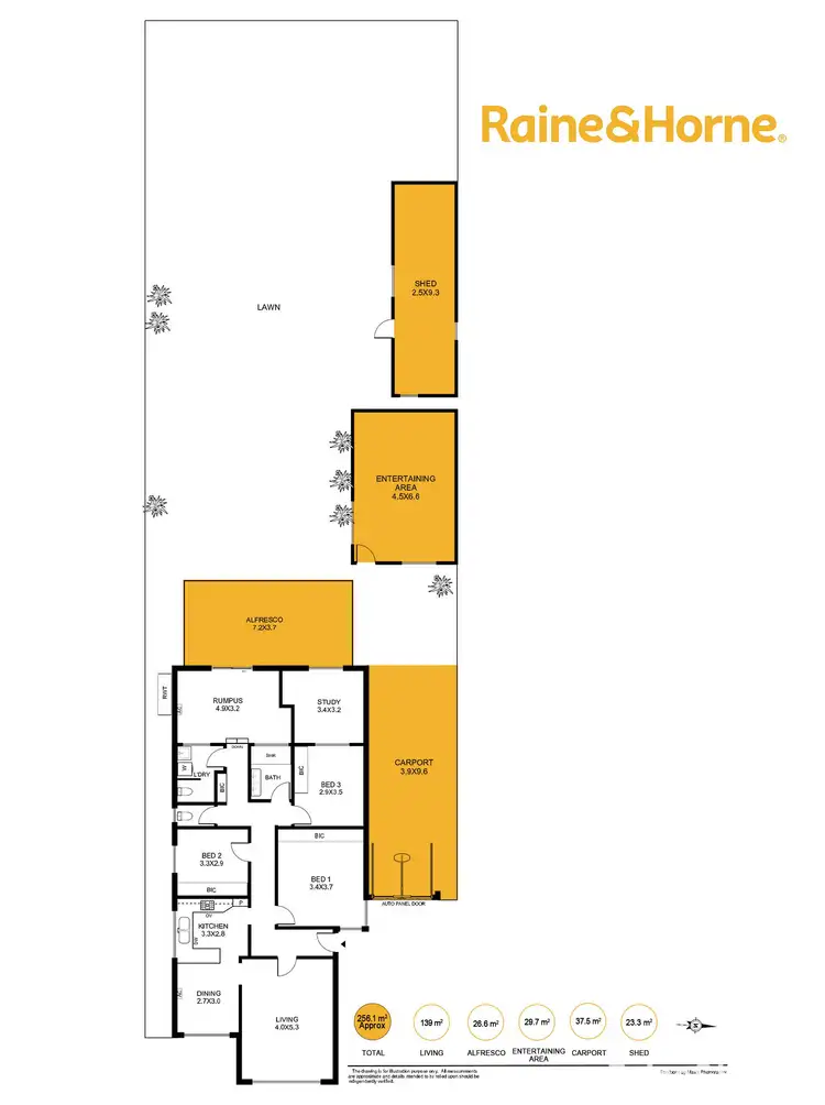 Floorplan of Homely house listing, 4 Maria Street, Melrose Park SA 5039