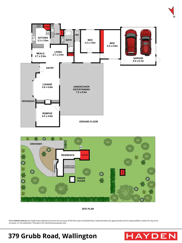 Floorplan of Homely house listing, 379 Grubb Road, Wallington VIC 3222