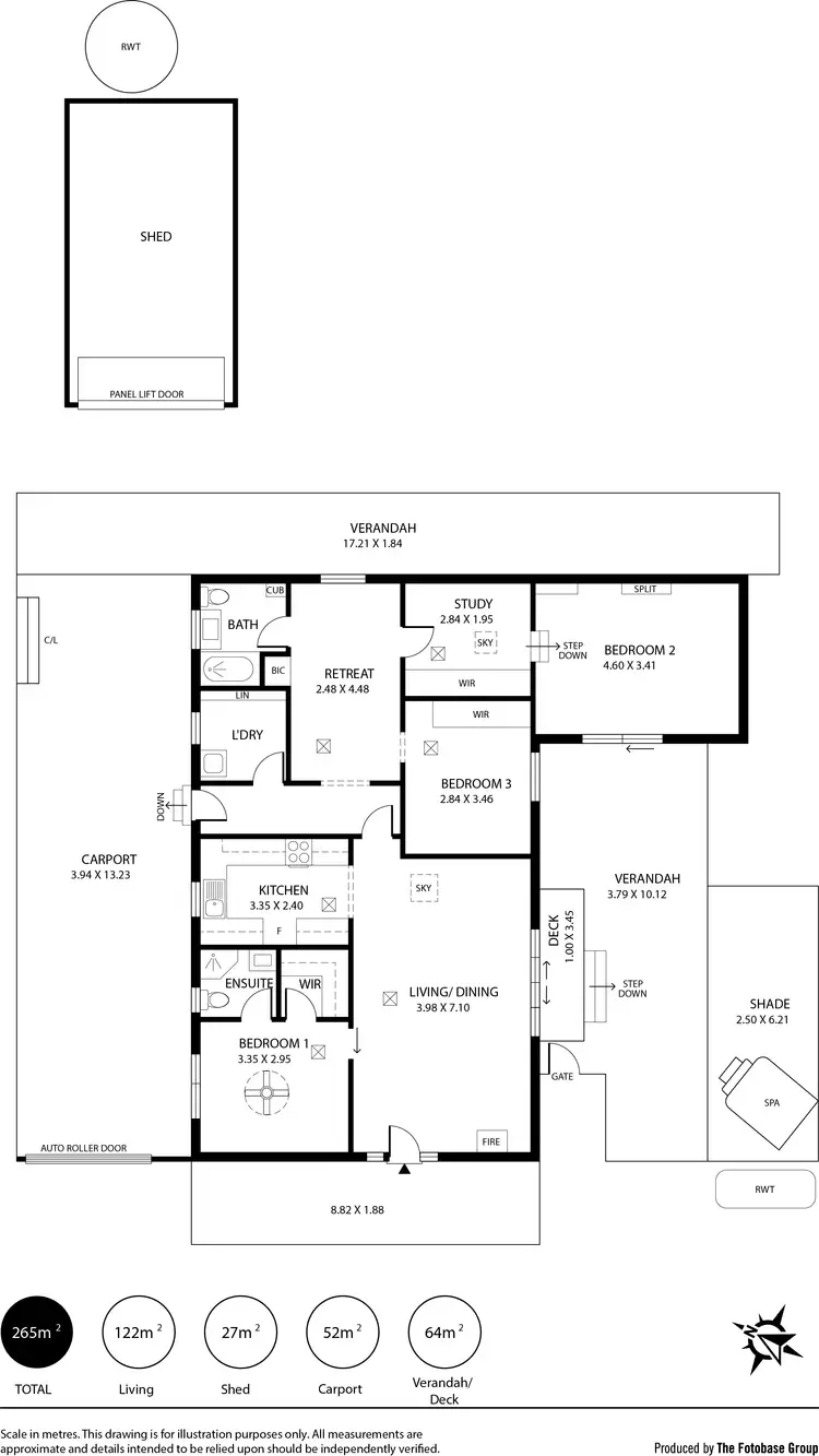 Floorplan of Homely house listing, 7 Vicki Avenue, Salisbury East SA 5109