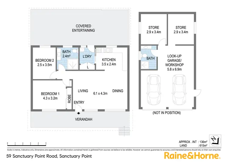 Floorplan of Homely house listing, 59 Sanctuary Point Road, Sanctuary Point NSW 2540
