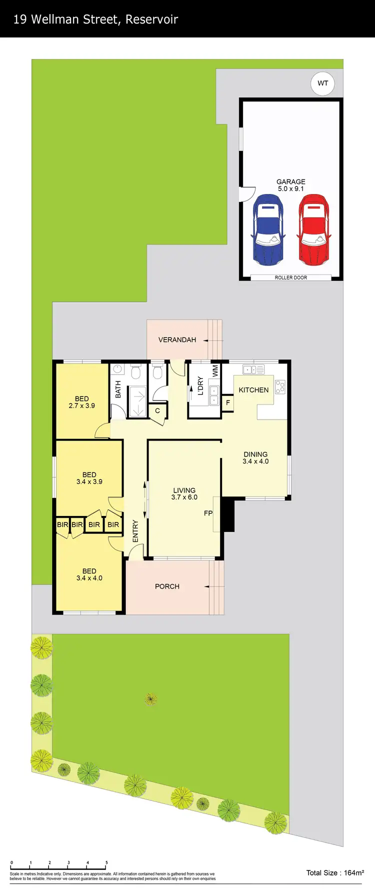 Floorplan of Homely house listing, 19 Wellman Street, Reservoir VIC 3073