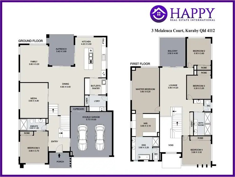 Floorplan of Homely house listing, 3 Melaleuca Court, Kuraby QLD 4112