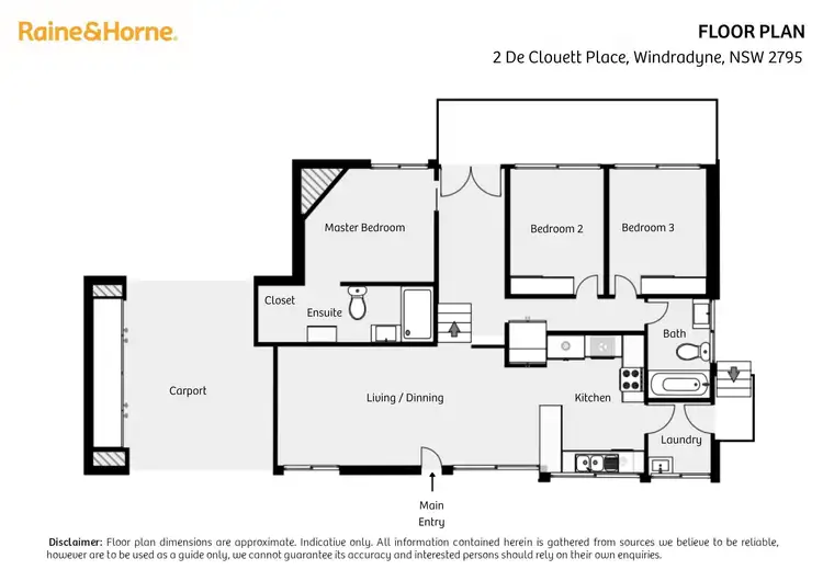 Floorplan of Homely house listing, 2 De Clouett Place, Windradyne NSW 2795