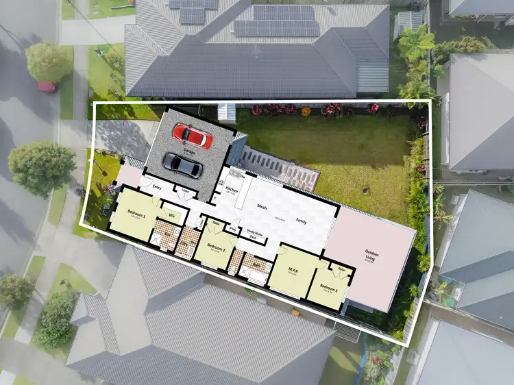 Floorplan of Homely house listing, 106 Cobblestone Avenue, Logan Reserve QLD 4133