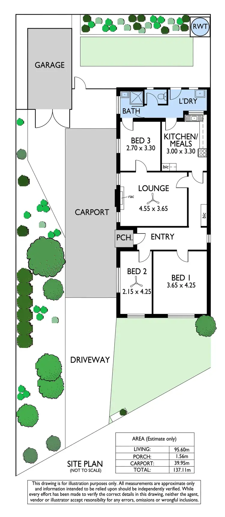 Floorplan of Homely house listing, 64 Pleasant Avenue, Glandore SA 5037