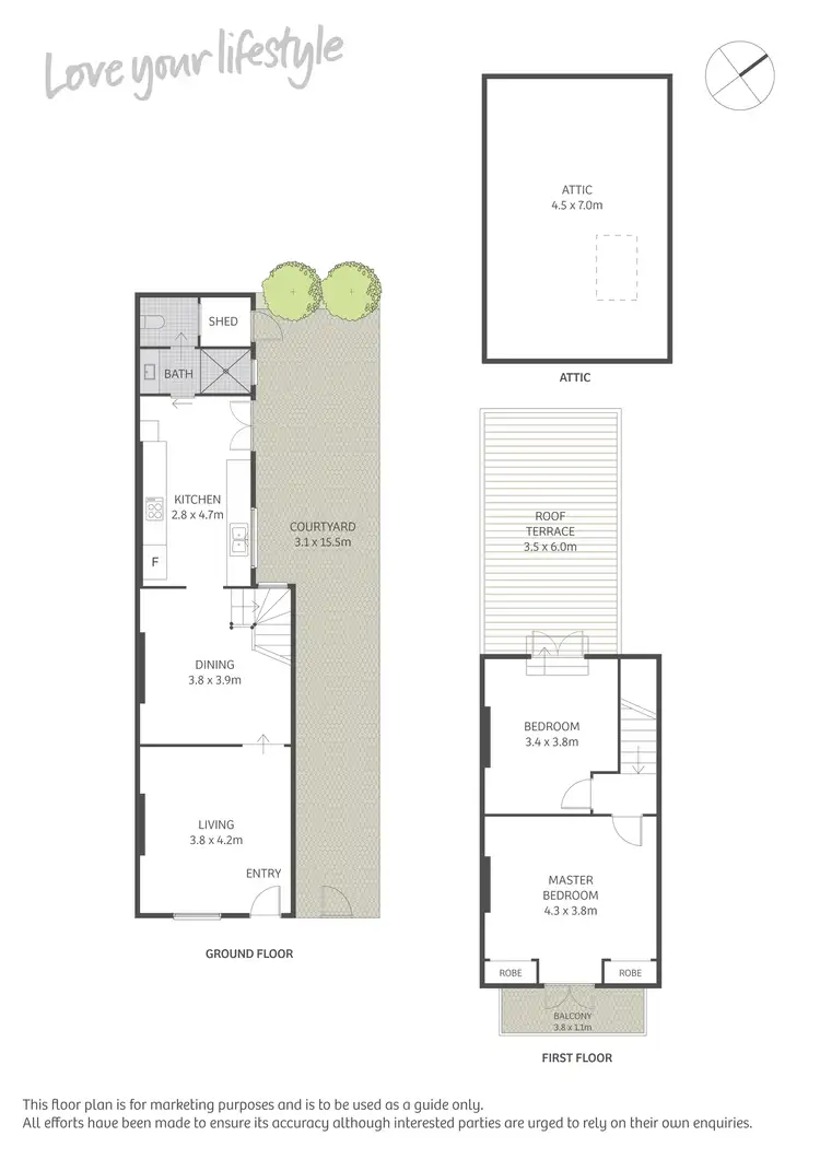 Floorplan of Homely house listing, 104 Quarry Street, Ultimo NSW 2007