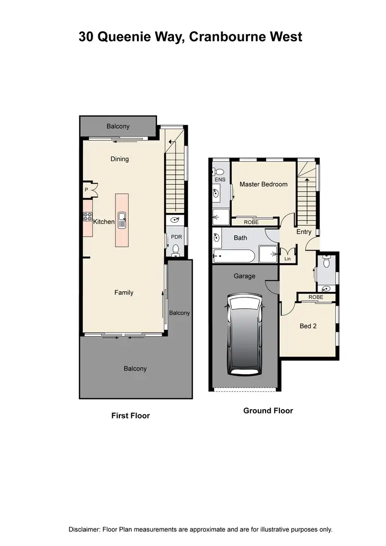 Floorplan of Homely house listing, 30 Queenie way, Cranbourne West VIC 3977