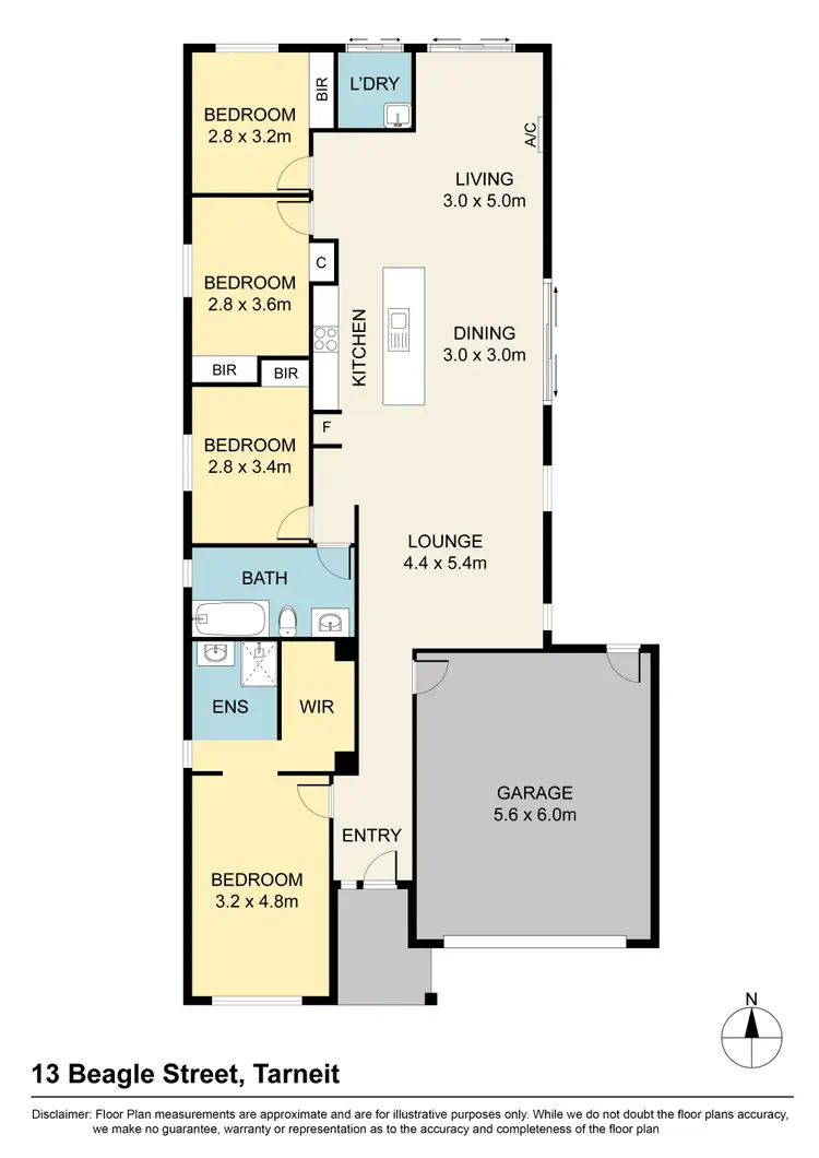 Floorplan of Homely house listing, 13 Beagle Street, Tarneit VIC 3029