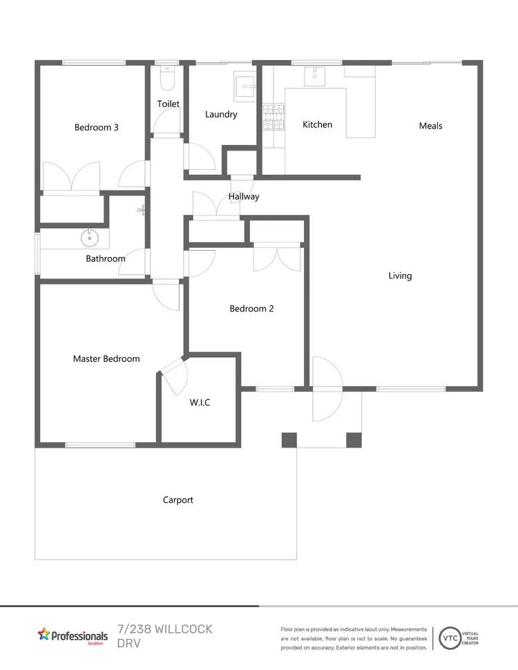 Floorplan of Homely house listing, 7/238 Willcock Drive, Mahomets Flats WA 6530