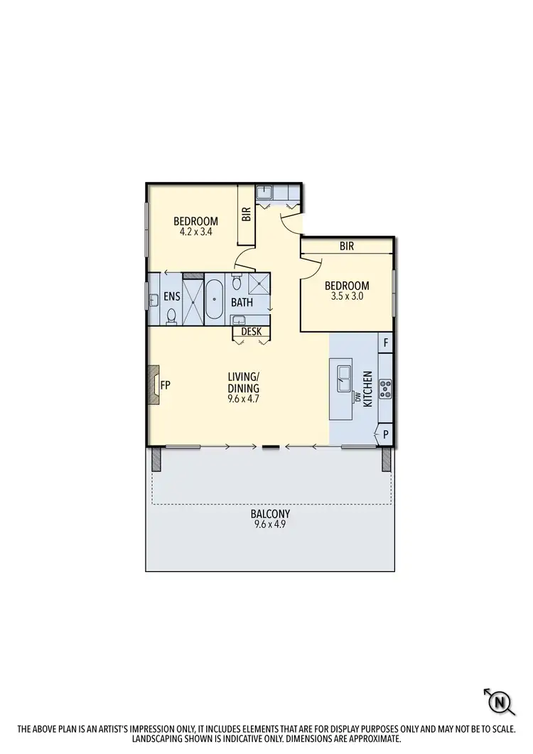 Floorplan of Homely apartment listing, 9/440 Kooyong Road, Caulfield South VIC 3162