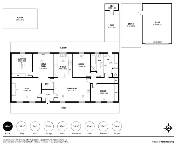 Floorplan of Homely house listing, 4 South Park Way, Mclaren Vale SA 5171