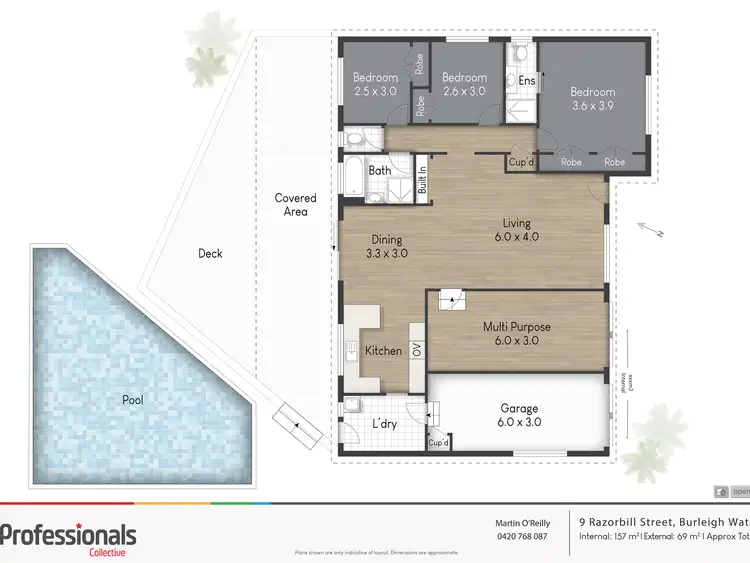 Floorplan of Homely house listing, 9 Razorbill Street, Burleigh Waters QLD 4220
