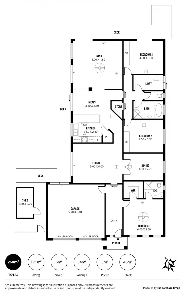Floorplan of Homely house listing, 104 Grand Boulevard, Seaford Rise SA 5169