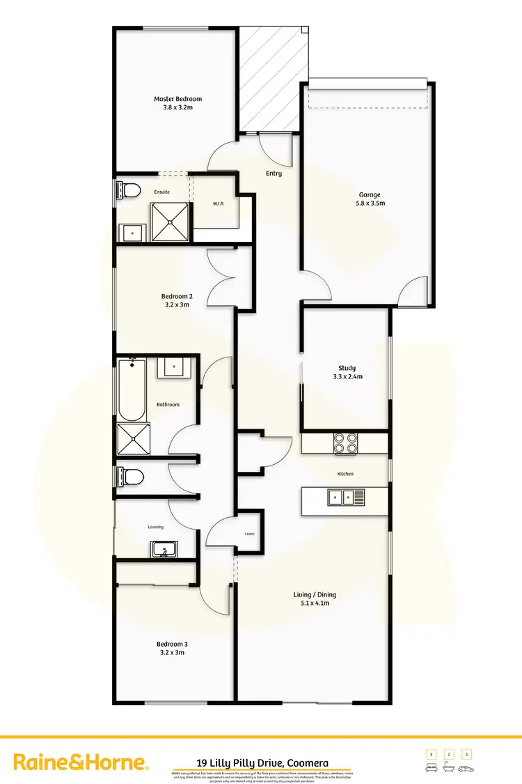 Floorplan of Homely house listing, 19 Lilly Pilly Drive, Coomera QLD 4209
