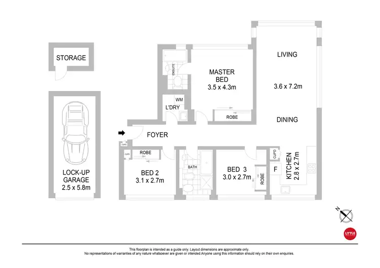 Floorplan of Homely apartment listing, 33/2-12 Eastbourne Road, Darling Point NSW 2027