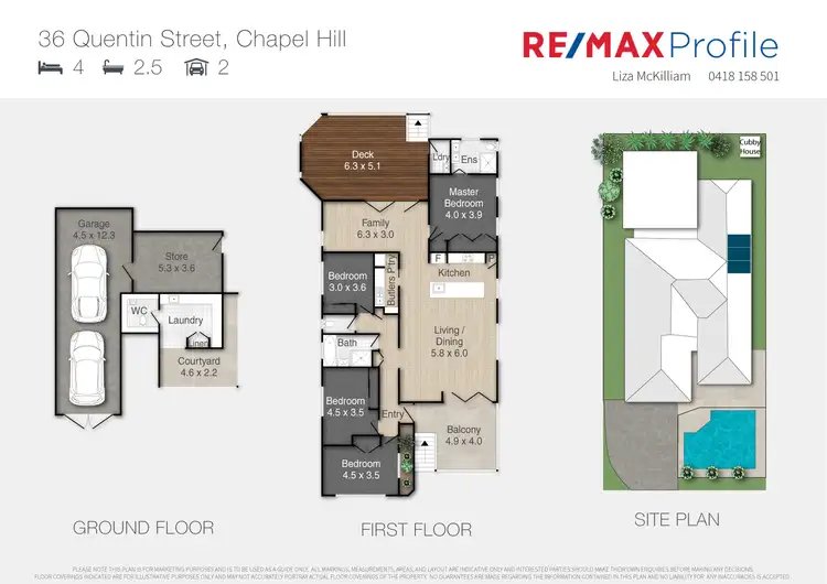 Floorplan of Homely house listing, 36 Quentin Street, Chapel Hill QLD 4069
