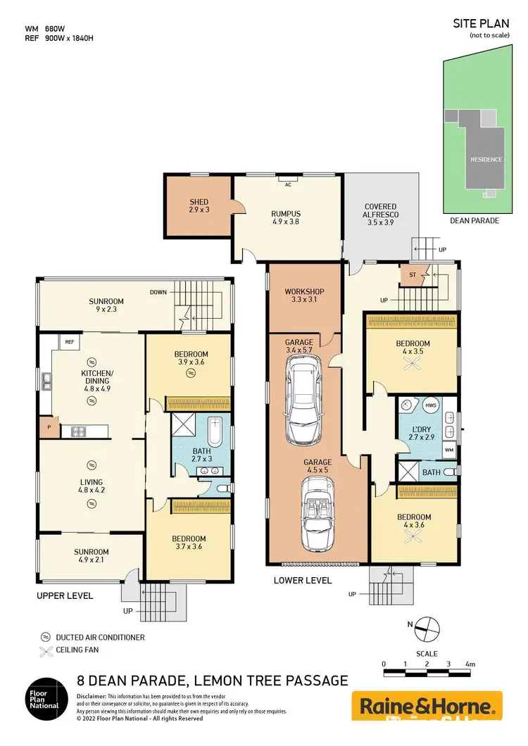 Floorplan of Homely house listing, 8 Dean Parade, Lemon Tree Passage NSW 2319