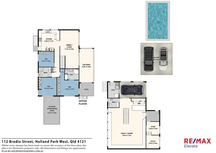 Floorplan of Homely house listing, 112 Brodie Street, Holland Park West QLD 4121