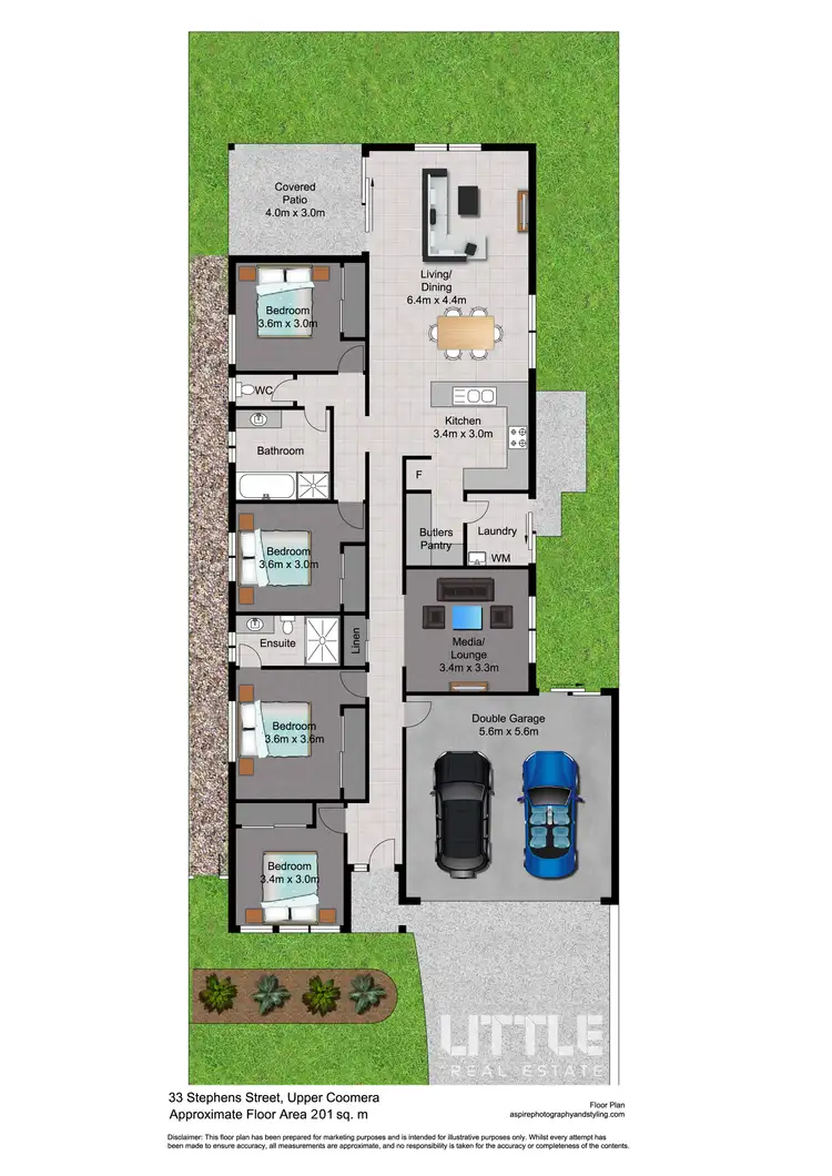 Floorplan of Homely house listing, 33 Stephens Street, Upper Coomera QLD 4209