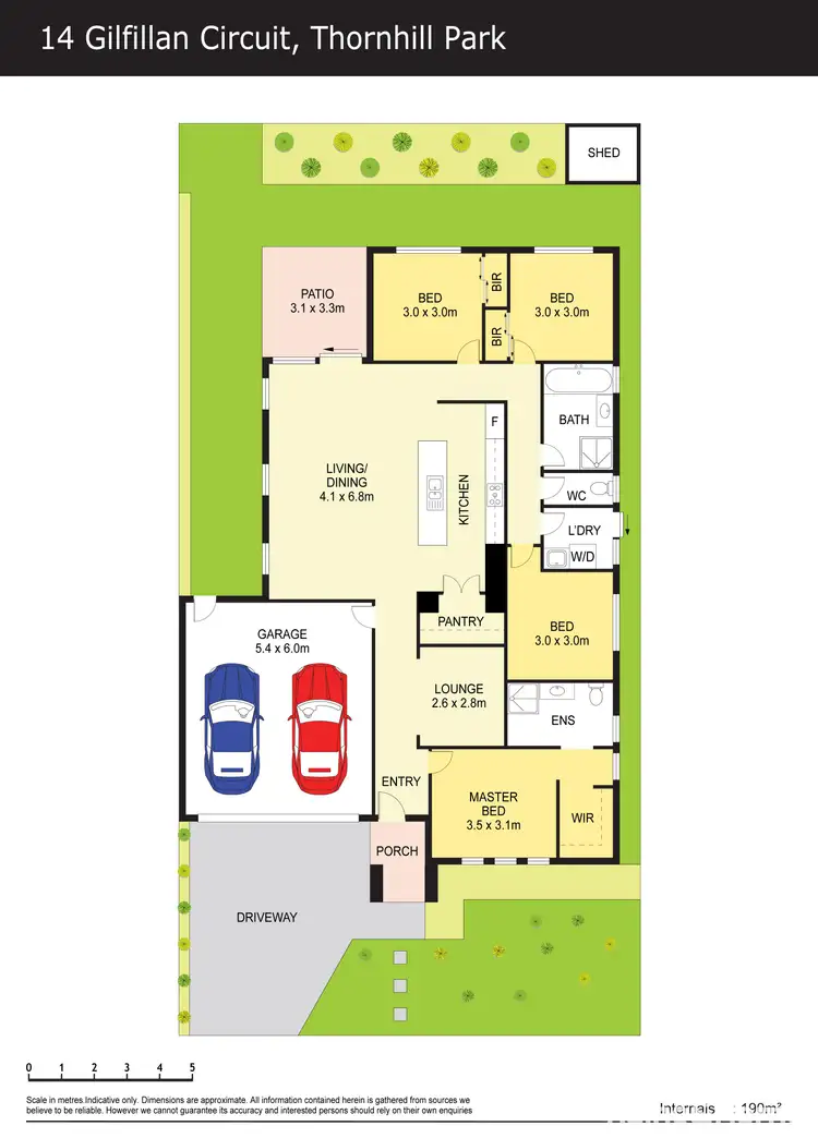 Floorplan of Homely house listing, 14 Gilfillan Circuit, Thornhill Park VIC 3335