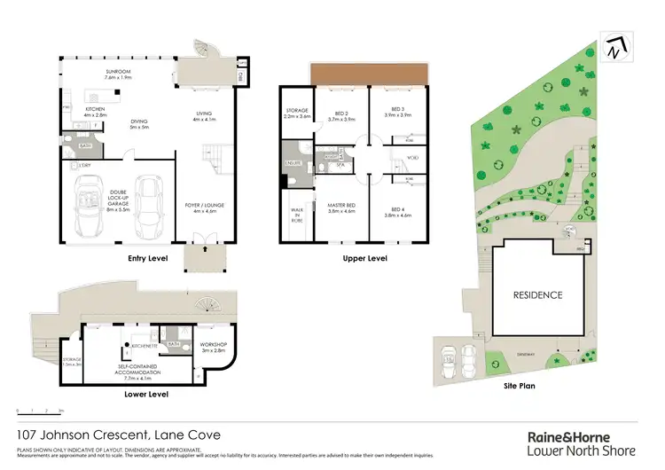 Floorplan of Homely house listing, 706 Johnston Crescent, Lane Cove NSW 2066