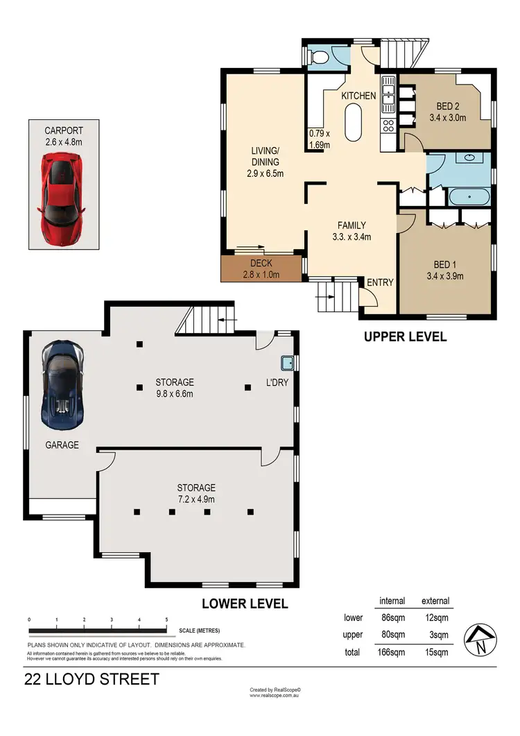 Floorplan of Homely house listing, 22 Lloyd Street, Camp Hill QLD 4152
